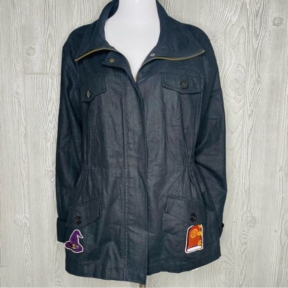 Hocus pocus Sanderson sister Croft & barrow hand crafted jacket XL embroidered - Picture 6 of 9